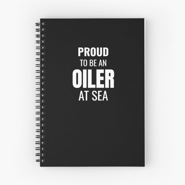 Item preview, Proud to be an Oiler at Sea (White) designed and sold by ShipCrewNation.