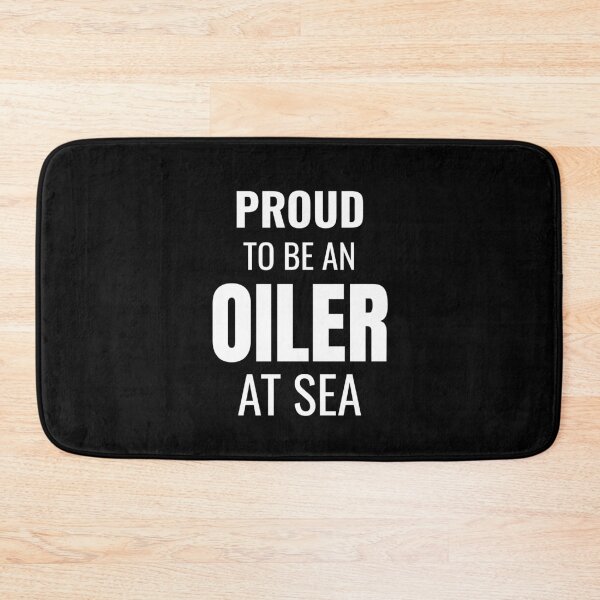 Item preview, Proud to be an Oiler at Sea (White) designed and sold by ShipCrewNation.