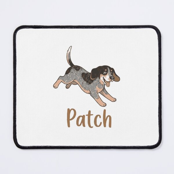 Item preview, Cute Blue Tick Coonhound Running designed and sold by ASN STUDIO.