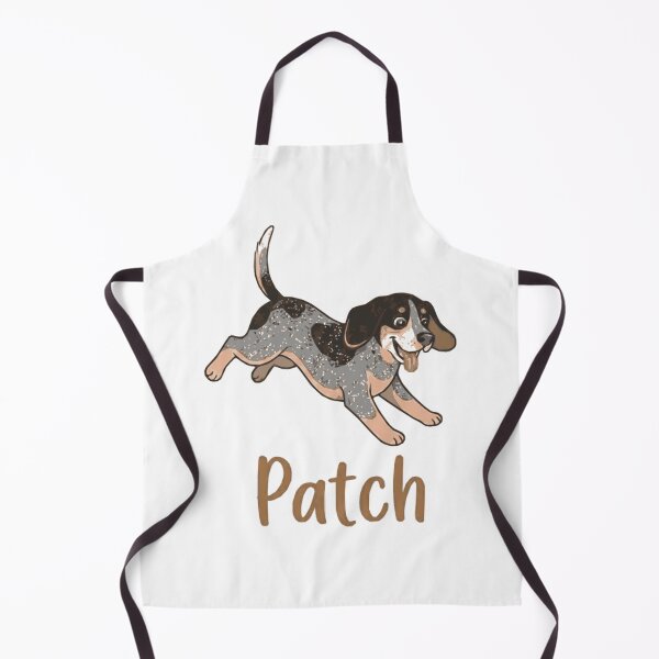 Item preview, Cute Blue Tick Coonhound Running designed and sold by ASN STUDIO.