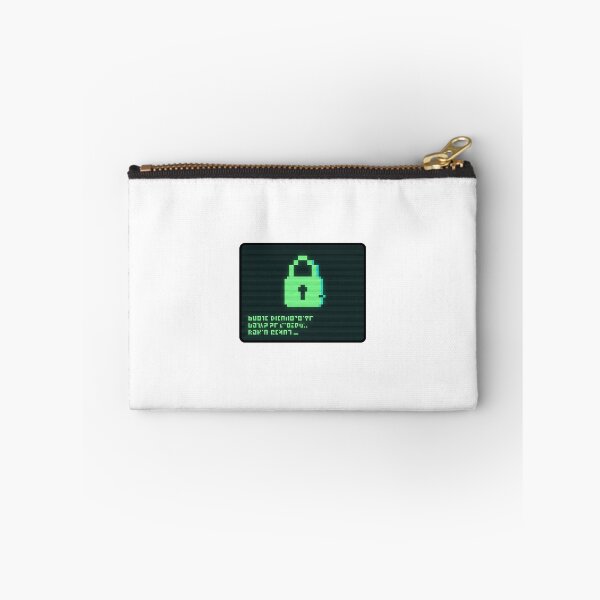 Item preview, Terminal Padlock Glitch Cybersecurity Design designed and sold by Ninjacatoff.