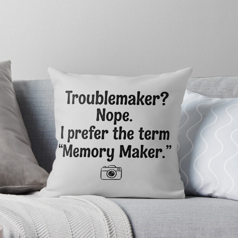 Item preview, Throw Pillow designed and sold by ThreadRiotTees.