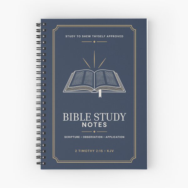 Item preview, Study to Shew Thyself Approved – 2 Timothy 2:15 KJV Bible Study Notes designed and sold by FaithThroughEverySeason.