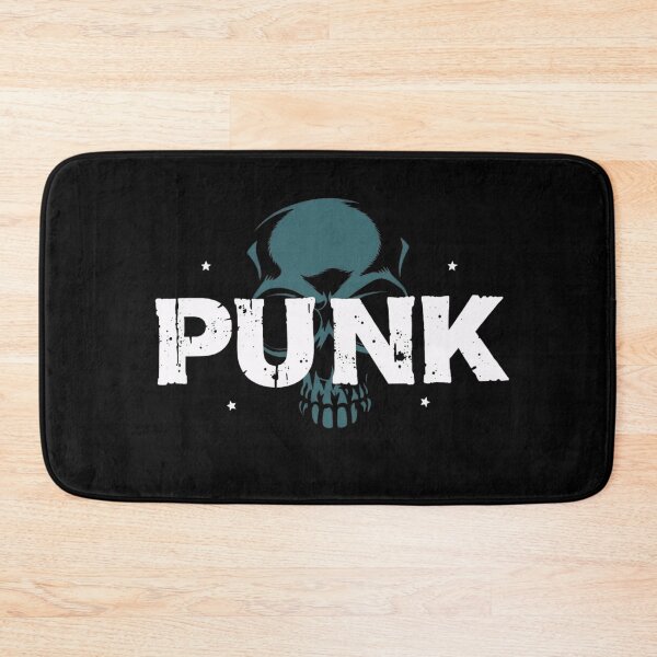 Item preview, Distressed Punk Rock Skull Typography designed and sold by ERODED SELF.