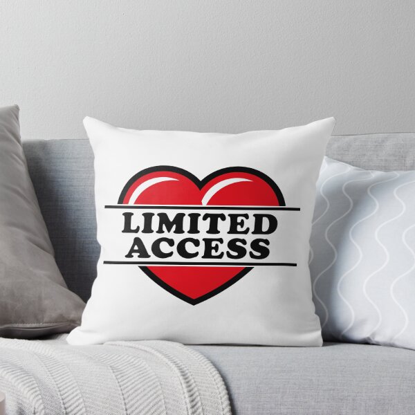 Item preview, Limited Access (Heart / Sweetheart / Love / Black 2C) designed and sold by Roderix.