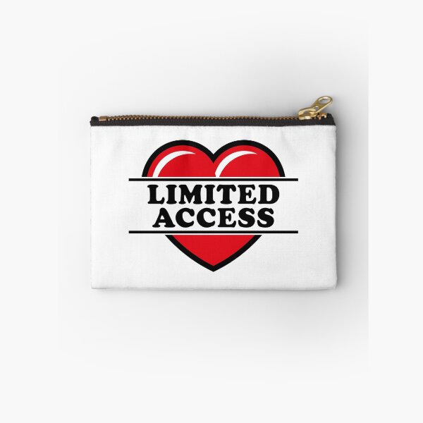 Item preview, Limited Access (Heart / Sweetheart / Love / Black 2C) designed and sold by Roderix.