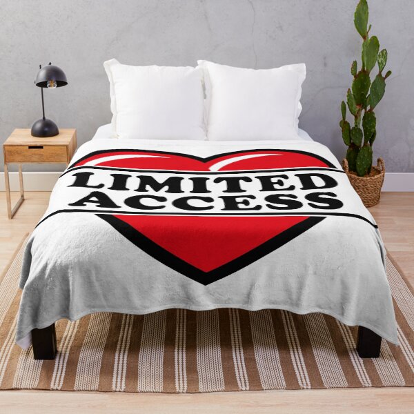 Item preview, Limited Access (Heart / Sweetheart / Love / Black 2C) designed and sold by Roderix.
