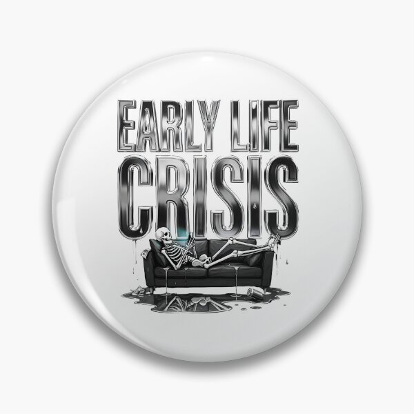Item preview, Early Life Crisis Funny Rap Culture designed and sold by Redgiant87x.