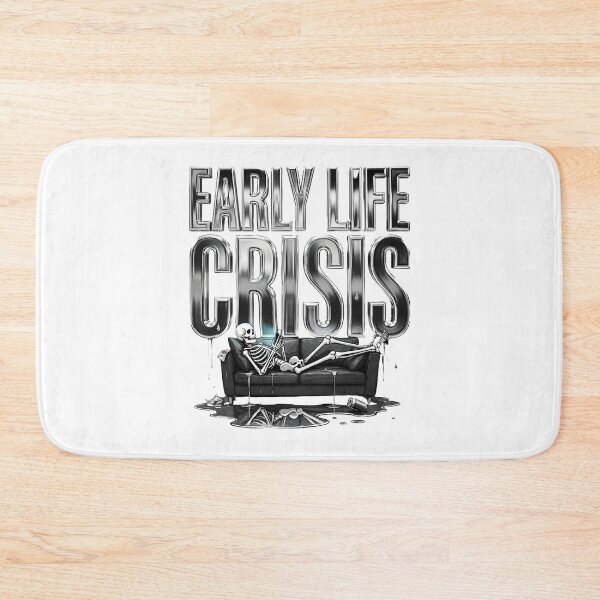 Item preview, Early Life Crisis Funny Rap Culture designed and sold by Redgiant87x.