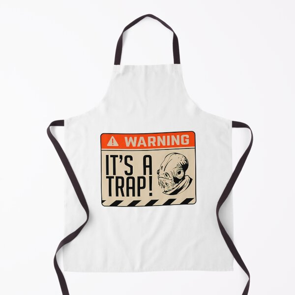 Item preview, It'S A Trap Itsatrap Admiral Ackbar Iconic Phrase designed and sold by DeclaneHawk.