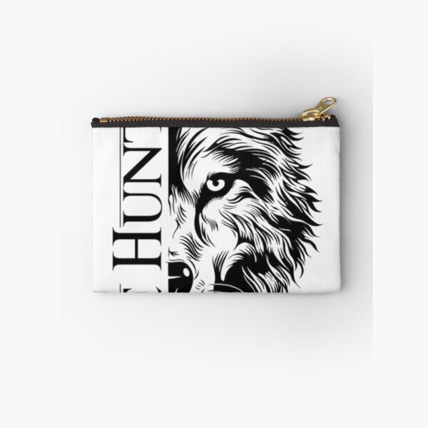 Item preview, The Hunter – Half Face Wolf Portrait designed and sold by AaAa88.