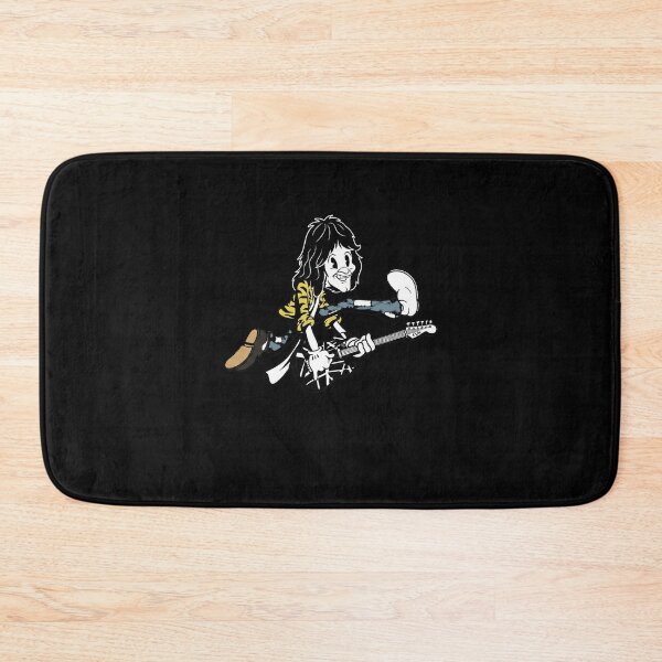 Item preview, Eddie-Van-Halen-1930s-rubberhose-cuphead-cartoon-style designed and sold by stiellarose.