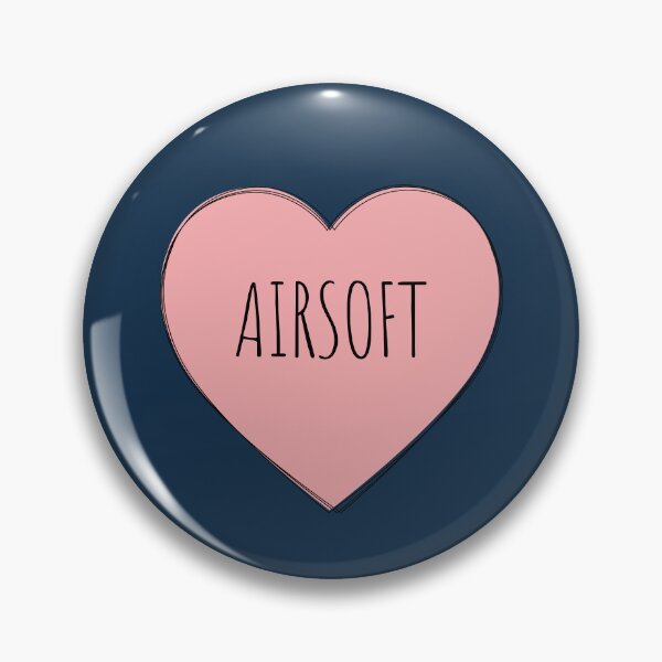 Item preview, I Love Airsoft Pink Heart designed and sold by MaryAller.
