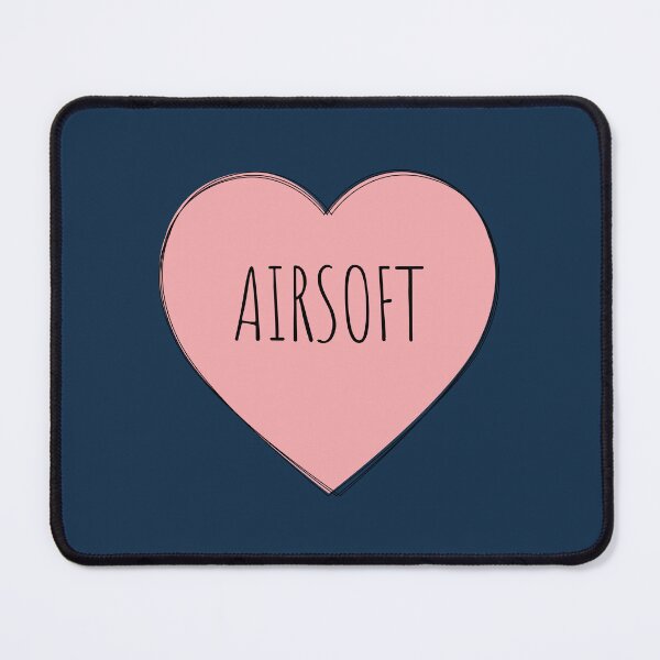 Item preview, I Love Airsoft Pink Heart designed and sold by MaryAller.