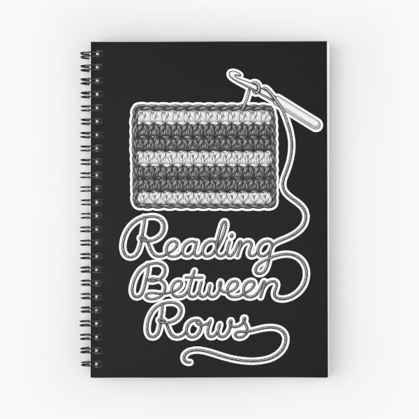 Item preview, Reading Between Rows | Funny Crochet Pun for Crochet Lovers designed and sold by AgnieshkaSiwek.