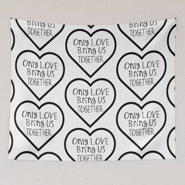 Item preview, Only Love Brings Us Together designed and sold by kinpirks.