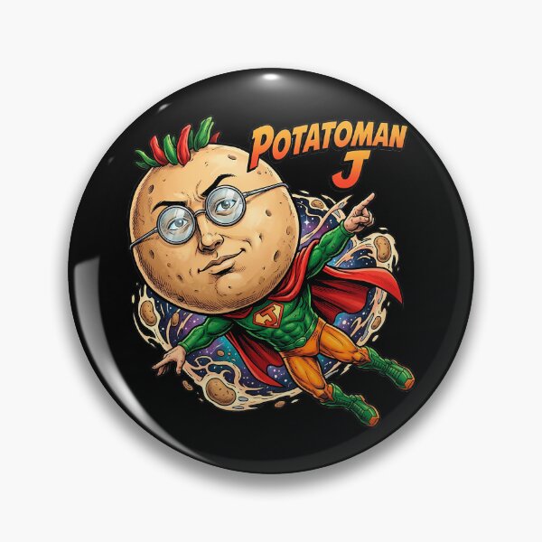 Item preview, Potatoman J The Cosmic Spud Guardian Of The Veggie Empire designed and sold by azelarab.