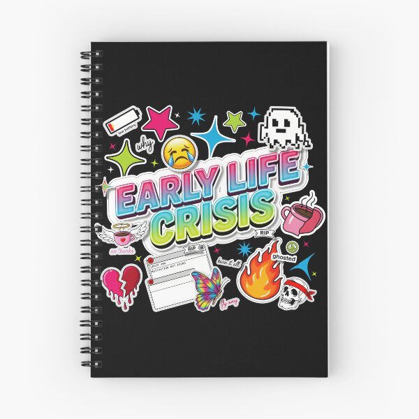 Item preview, Early Life Crisis Relatable Meme Design designed and sold by Redgiant87x.