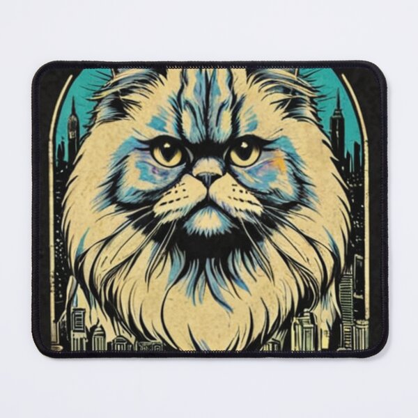 Item preview, Art - Stylized Feline, Vintage Pop Art Illustration designed and sold by World-Pets.