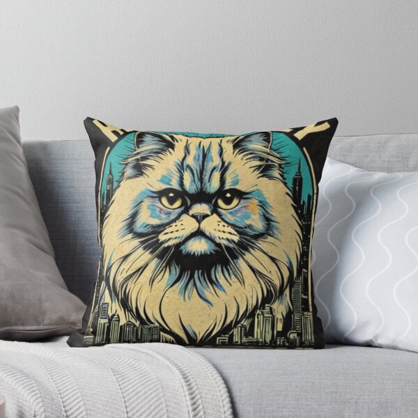 Item preview, Art - Stylized Feline, Vintage Pop Art Illustration designed and sold by World-Pets.