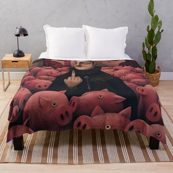 Item preview, the evil guy and his pigs designed and sold by Henri Banks.