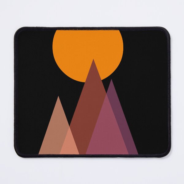 Item preview, Geometric Mountain Sunset designed and sold by NNAANN.
