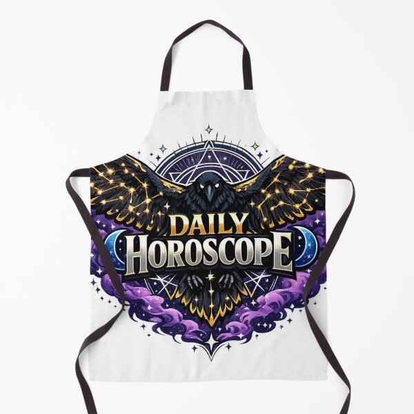 Item preview, Mystical Raven Zodiac Daily Horoscope Astrology Cosmic Design designed and sold by irfanshikh.