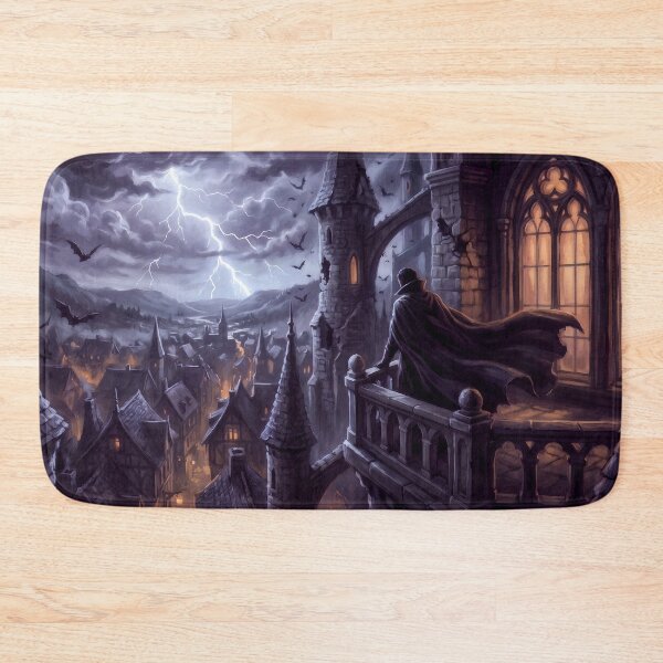 Item preview, Vampire's Castle Balcony designed and sold by RedPeaStudio.