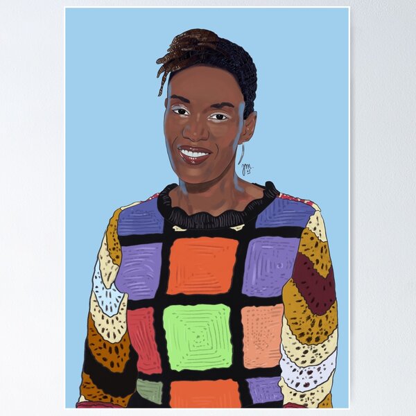 Item preview, Rokhaya Diallo designed and sold by JonathanMeur.
