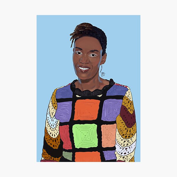 Item preview, Rokhaya Diallo designed and sold by JonathanMeur.