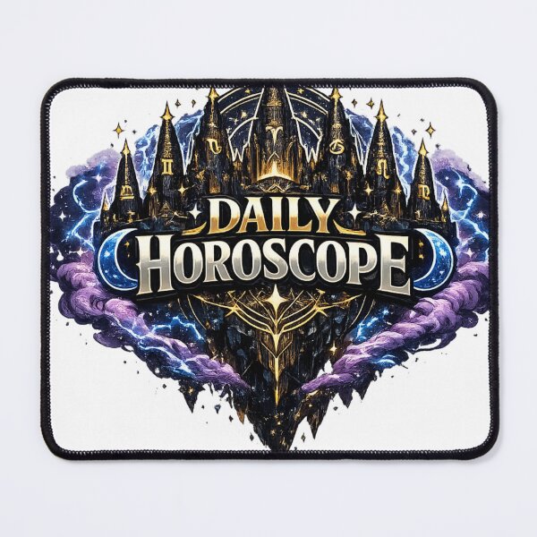 Item preview, Dark Celestial Castle Zodiac Daily Horoscope Astrology Design designed and sold by irfanshikh.