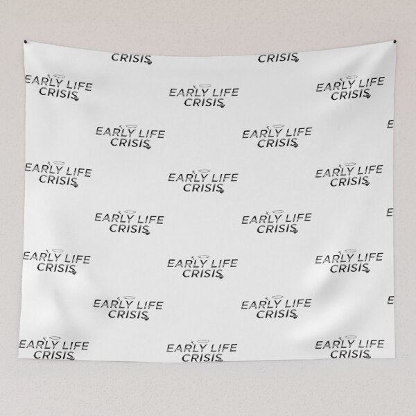Item preview, Early Life Crisis Funny Burnout Meme designed and sold by Redgiant87x.