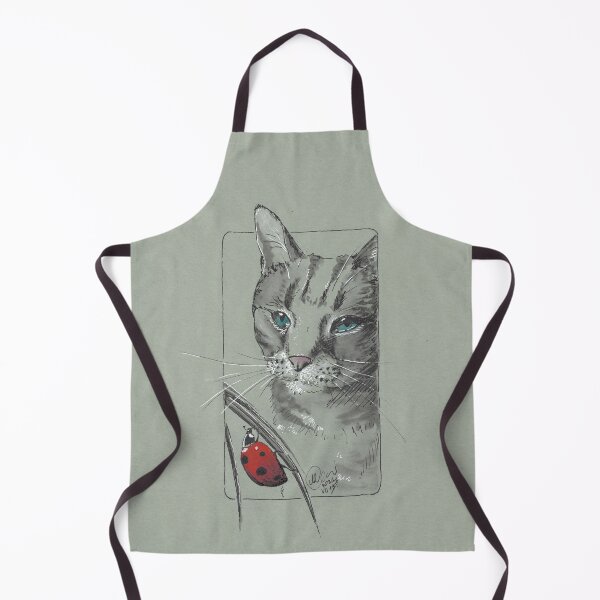Item preview, Cat and Ladybug designed and sold by Middia Arts.
