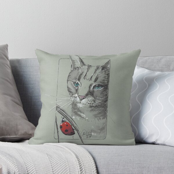 Item preview, Cat and Ladybug designed and sold by Middia Arts.