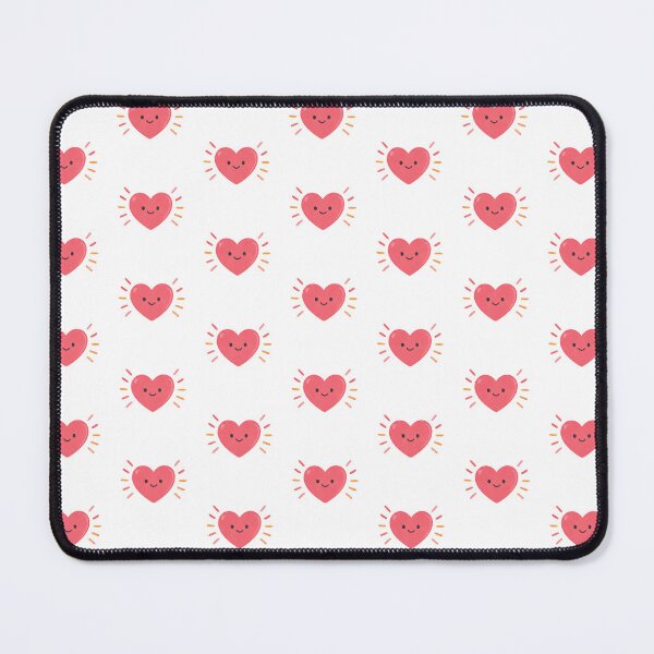 Item preview, Cute Kawaii Glowing Heart Sunburst Smiling Pink Love Aesthetic designed and sold by Rehnair.