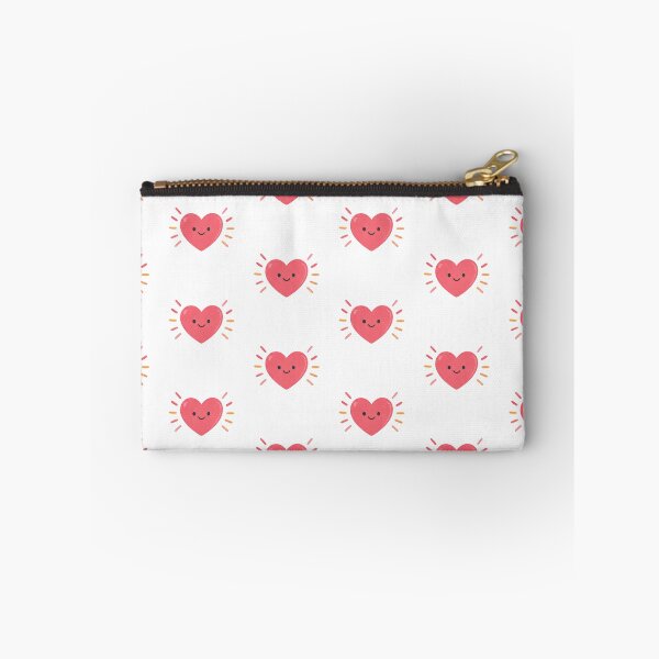 Item preview, Cute Kawaii Glowing Heart Sunburst Smiling Pink Love Aesthetic designed and sold by Rehnair.