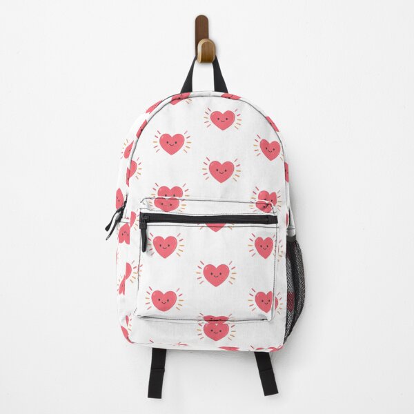 Item preview, Cute Kawaii Glowing Heart Sunburst Smiling Pink Love Aesthetic designed and sold by Rehnair.
