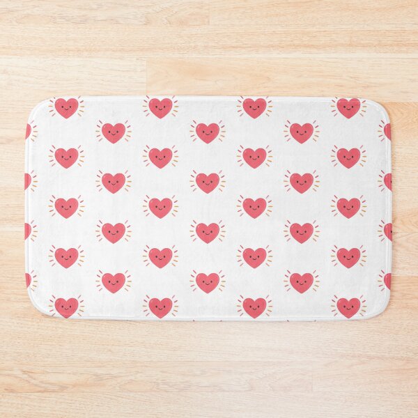 Item preview, Cute Kawaii Glowing Heart Sunburst Smiling Pink Love Aesthetic designed and sold by Rehnair.
