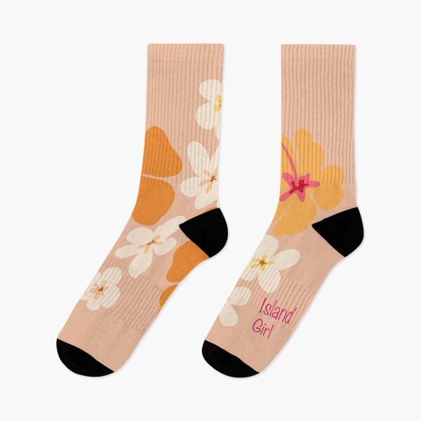 Artikelvorschau, Sunset Island Girl Hibiskusblüte entworfen und verkauft von JulesGoyco.