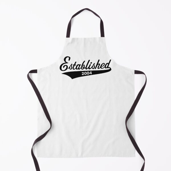 Item preview, Established 2004 (EST 2004 / Year Of Birth / Birthday / Black) designed and sold by MrFaulbaum.