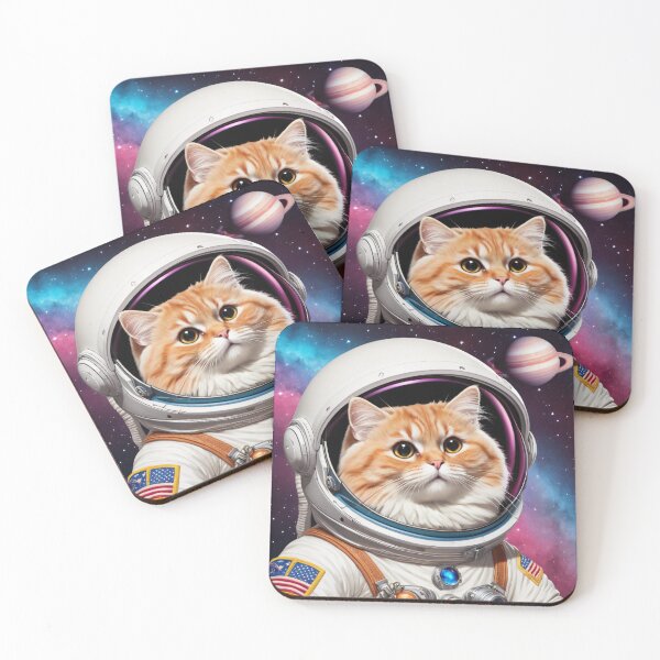 Item preview, Chonky Astronaut Cat Space designed and sold by CrippiCrippi.