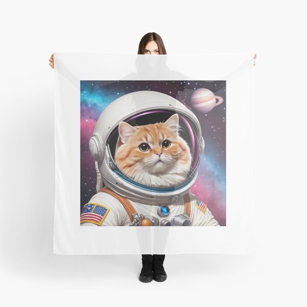 Item preview, Chonky Astronaut Cat Space designed and sold by CrippiCrippi.