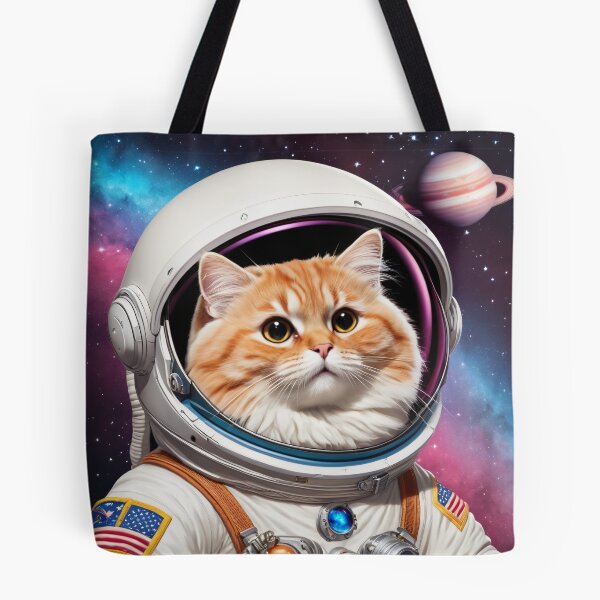 Item preview, Chonky Astronaut Cat Space designed and sold by CrippiCrippi.