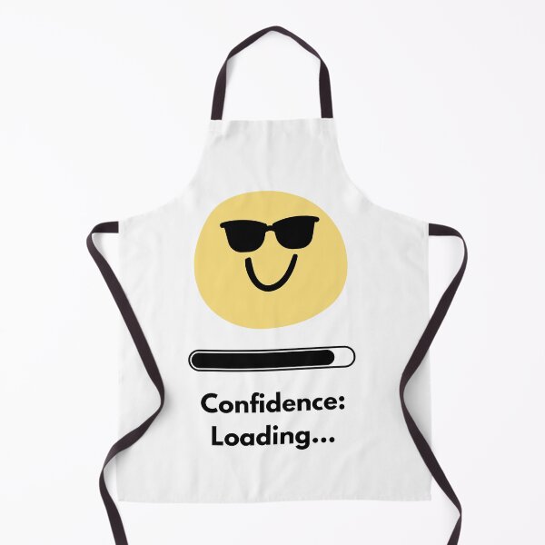 Item preview, Confidence: Loading... | Funny Minimalist T-Shirt & Sticker Design designed and sold by DonGeneral.
