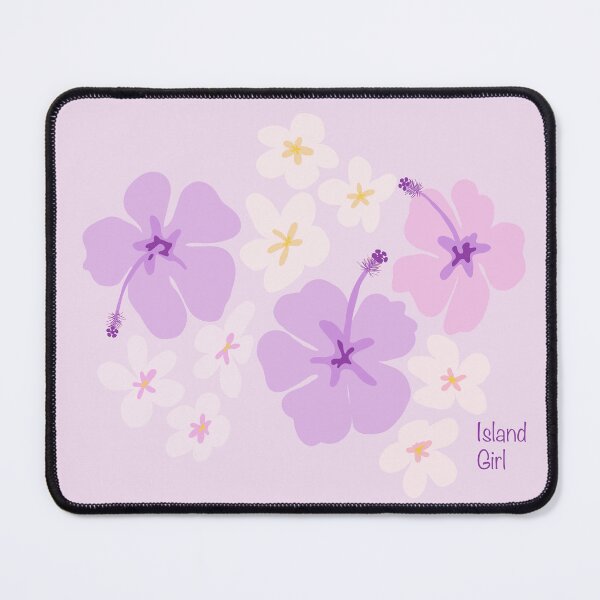 Item preview, Lavender Haze Island Girl Hibiscus Bloom designed and sold by JulesGoyco.