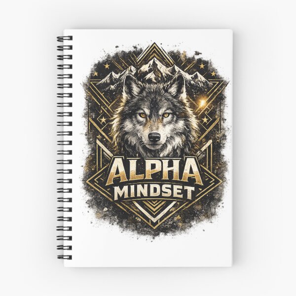 Item preview, Alpha Mindset Wolf Streetwear Design designed and sold by CodePaws Creations.