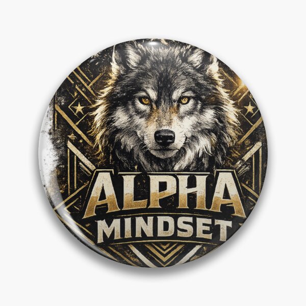 Item preview, Alpha Mindset Wolf Streetwear Design designed and sold by CodePaws Creations.