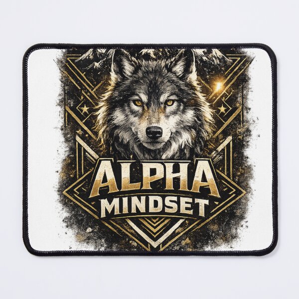 Item preview, Alpha Mindset Wolf Streetwear Design designed and sold by CodePaws Creations.