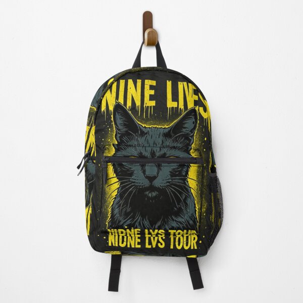 Item preview, Art - Stylized Nocturnal Feline, Dark and Captivating Graphic Illustration designed and sold by World-Pets.