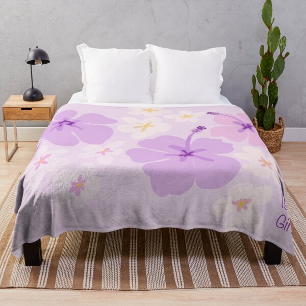 Item preview, Lavender Haze Island Girl Hibiscus Bloom designed and sold by JulesGoyco.